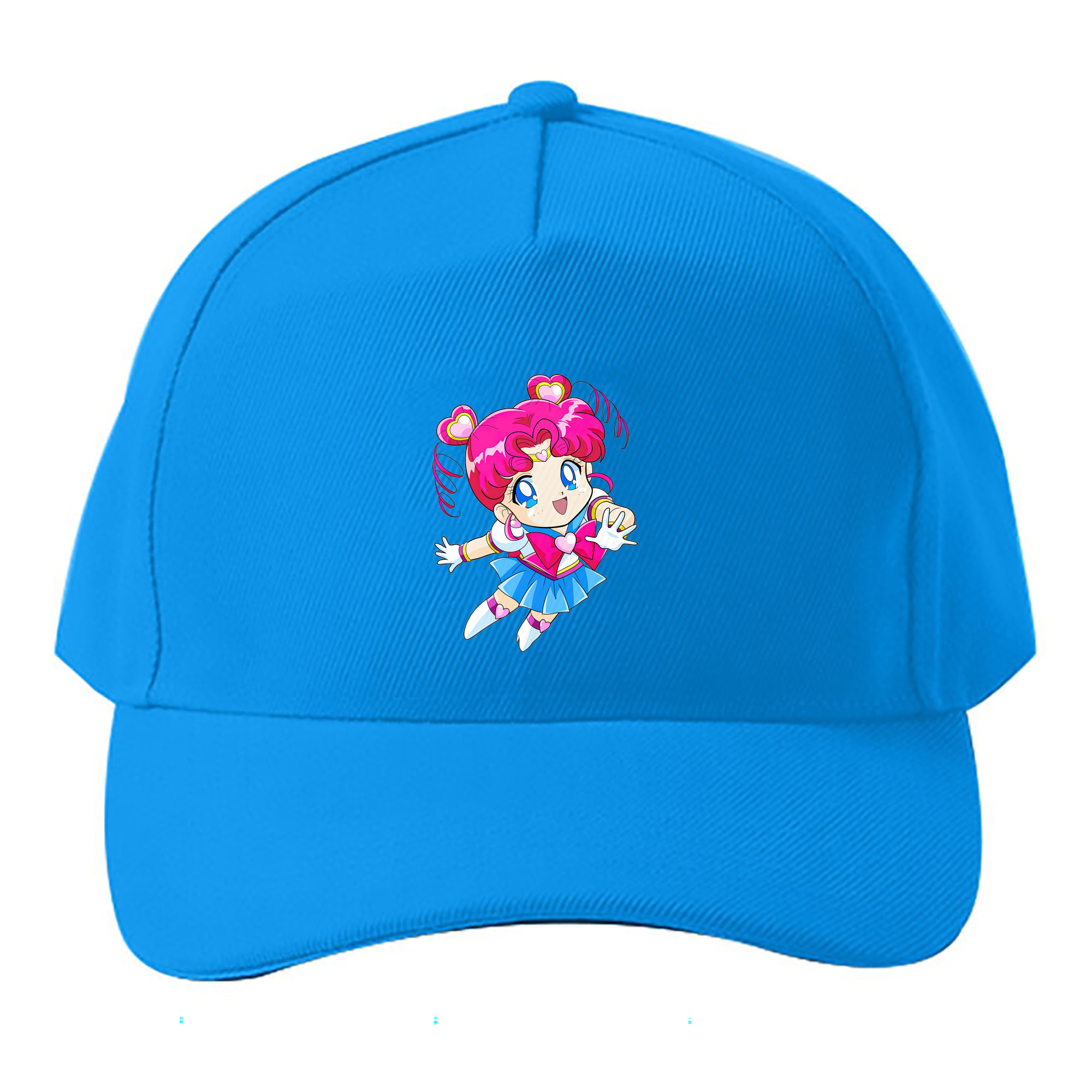（画像用） 美少女戦士セーラームーン ちびうさ Sailor Moon Chibiusa Tsukino Usagi Small Lady Serenity ベースボールキャップ 綿100％ 男女兼用 帽子 スポーツ